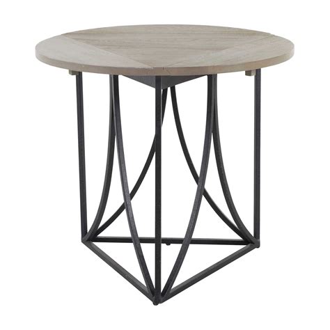 Lavish Home End Folding Modern Wooden Contemporary Side Table