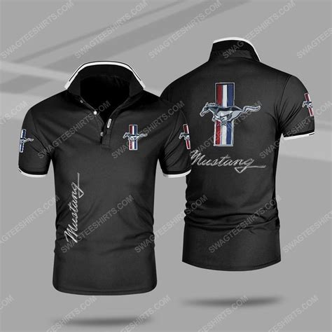 Special Edition The Ford Mustang Symbol All Over Print Polo Shirt