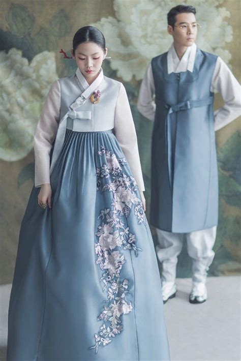 Hanbok Lady 한복 애인 Pakaian Tradisional Model Pakaian Asia Model