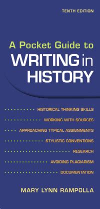 Understand question being asked, pick the option if there is any that you can answer best 2. A Pocket Guide to Writing in History 10th edition | 9781319244415, 9781319282257 | VitalSource