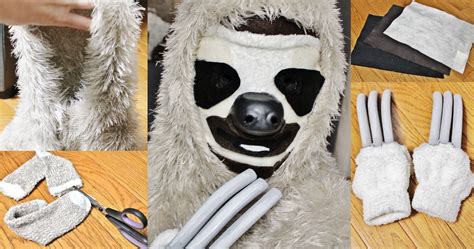 Diy Costa Rica Three Toed Sloth Costume Dyi Costume Costume Ideas