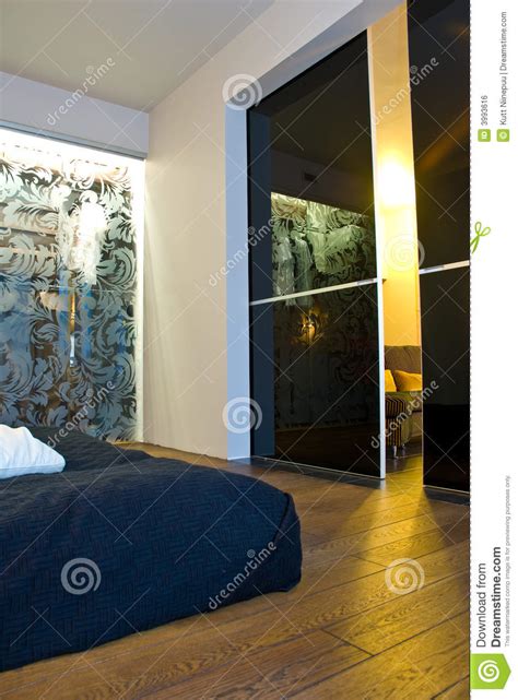 Modern Bedroom Stock Photo Image Of Hardwood Indoor 3993616