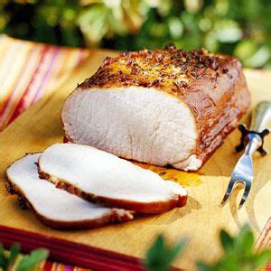 This is our favorite roasted pork loin recipe, and below are answers to the questions we get asked the most. Apple Smoked Pork Loin - 190 Calories | Smoked food ...