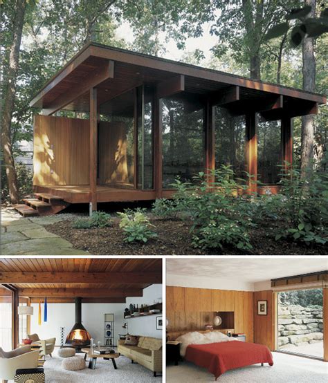 Find small modern cabin style homes, simple & rustic 2 bedroom designs w/loft & more! Roundup: 12 Cozy Scandinavian Modern Cabins - Home Decoz