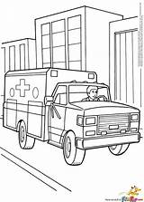 Ambulance Peep sketch template