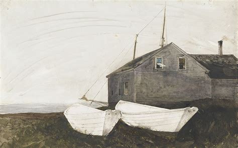 Andrew Wyeth The Dory Farnsworth Art Museum Maine Art Andrew