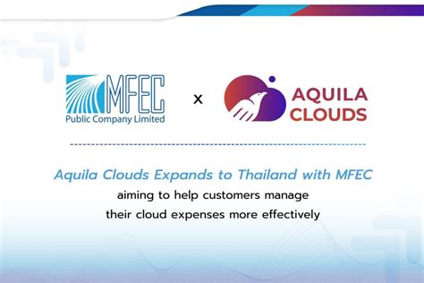 Mfec ร่วมกับ Aquila Clouds Mfec The Leading Tech Company In Thailand