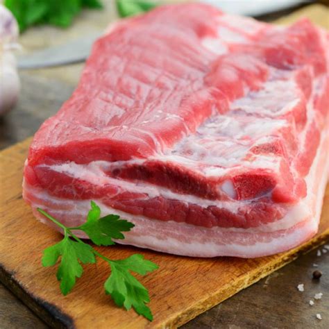 Blackwing Meats Organic Skinless Pork Belly For Sale