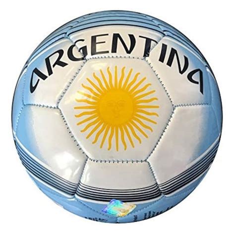 Argentina World Cup Fifa Soccer Ball Size 5 Country Flag Etsy