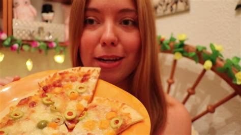 Asmr Charlemos Un Rato Y Comamos Pizza 🍕🍕🍕 Youtube
