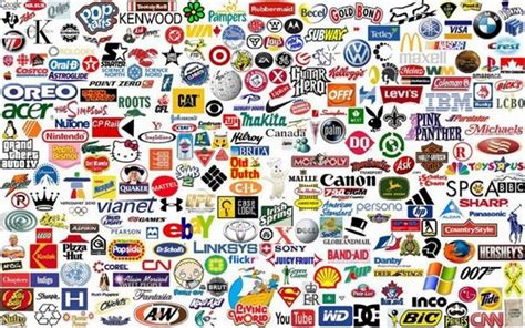 Some of the most famous brands of the world use letter logos instead of symbols. Famous Brand Logos with Names | Logo evolution - Famous ...