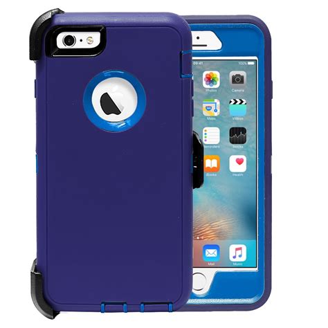 Iphone 6 Plus Case Full Body Heavy Duty Protection Shock Reduction