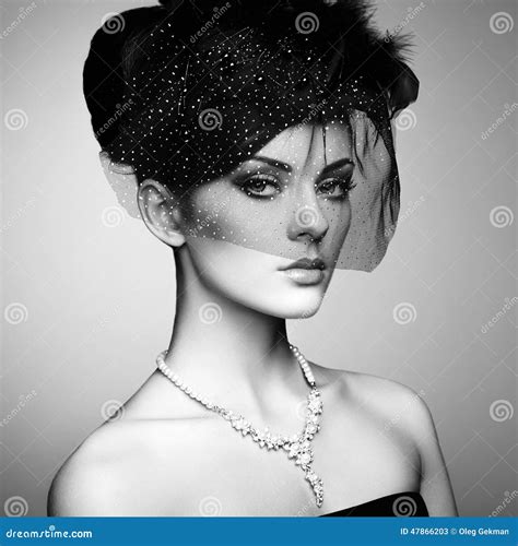 Black And White Vintage Fashion Photography