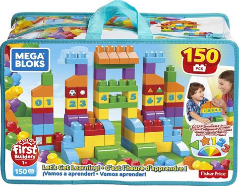 Mega Bloks First Builders Lets Get Learning With Big Building Blocks