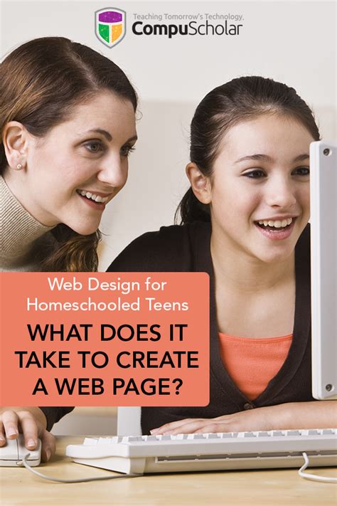 Web Design for Homeschooled Teens: What Does it Take to Create a Web