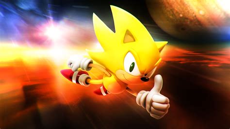 Super Sonic The Hedgehog Classic By Light Rock On Deviantart