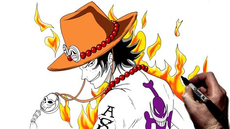 Ace One Piece Art Những Bộ Tranh Tuyệt Đẹp Về Nhân Vật Phiên Bản Ace
