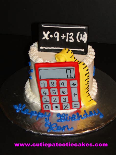 Math Cake Kevin Birthday Cake 10 Birthday Cake 8th Birthday Birthday