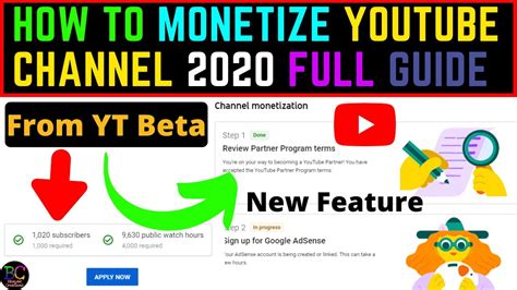 How To Enable Monetization On Youtube 2020 Monetize Youtube Channel