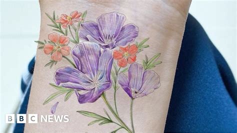Flower Tattoos Heal Self Harm Scars