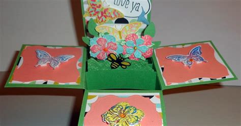 Christys Craft Creations Card In A Box Flowersbutterflies
