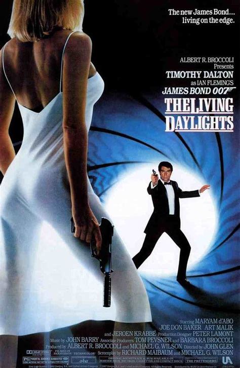 The Living Daylight 1987 James Bond Girls All James Bond Movies