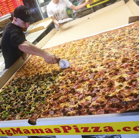 A Pizza That Feeds 50 70 People Bmpp How To Dry Basil