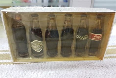 Miniature Coke Evolution Of The Coca Cola Contour Bottle Hobbies