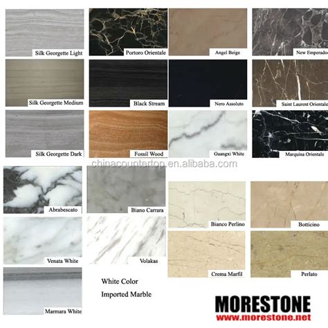 Inspirasi Populer Different Types Of Marble Stone