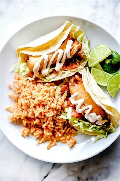 The Best Baja Fish Tacos With Baja White Sauce
