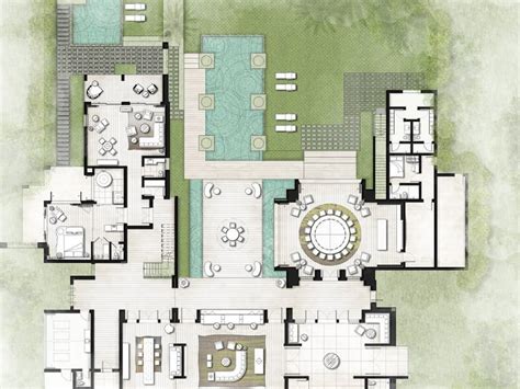Architectural Master Plan Floor Plans Elevations Rendering In