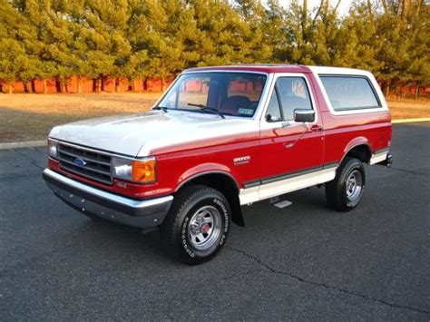 1989 Ford Bronco Xlt For Sale 4x4 Cars