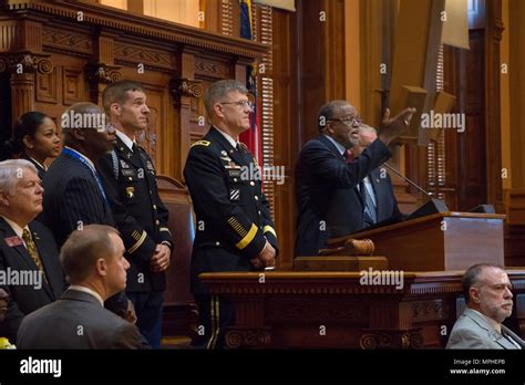 Rep Al Williams Recognizes Leaders And Soldiers From 3rd Infantry