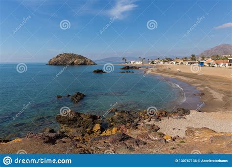 Playa De Nares Puerto De Mazarron Murcia South East Spain Stock Photo
