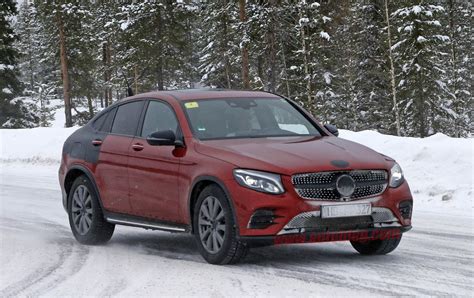 Mercedes Benz Glc Coupe Spied Nearly Nude Autoblog