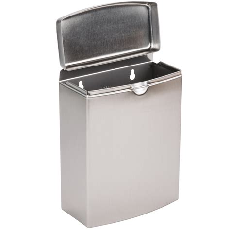 Maybe you would like to learn more about one of these? Bobrick B-270 Stainless Steel Sanitary Napkin Receptacle