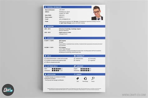 Select a cv format and start. Resume Builder | +36 Resume Templates Download | CraftCv