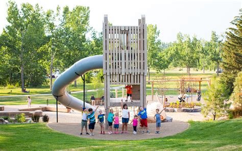 Wood Custom Playground Wood Structure Architecture Slide Childen Tower