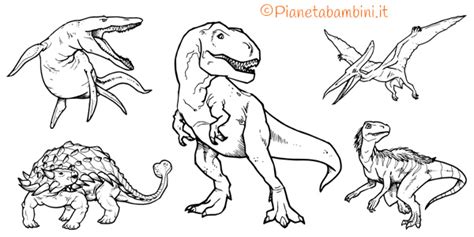 Disegno Di Velociraptor Dinosauro Del Cretacico Da Colorare Disegni