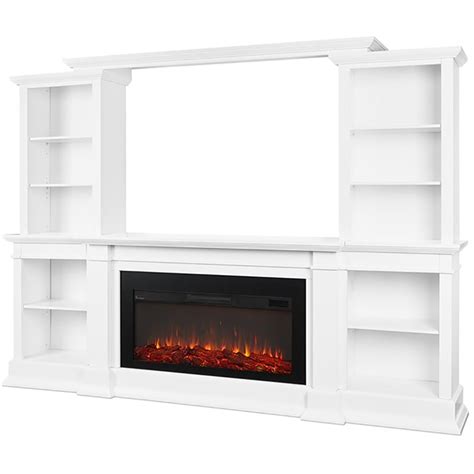 Bowery Hill Contemporary Electric Fireplace Entertainment Center In