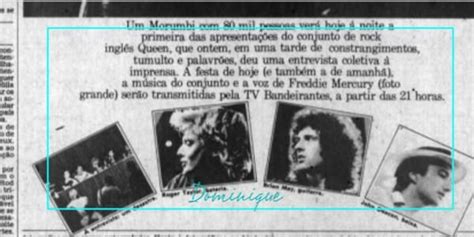 O Show Do Queen No Estádio Do Morumbi Em 1981 Eu Estava Lá Show