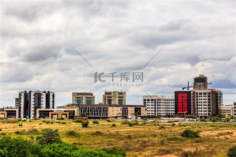 快速发展的中央商务区哈博罗内博茨瓦纳高清摄影大图 千库网