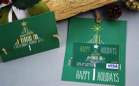 Free Printable Happy Holidays T Card Holder