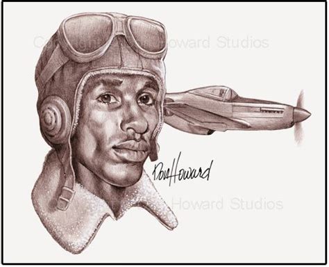 Art Print Of Tuskegee Airman Tuskegee Tuskegee Airmen Black Artwork