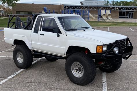 Modified 1985 Toyota Pickup Xtracab 4x4 5 Speed For Sale On Bat