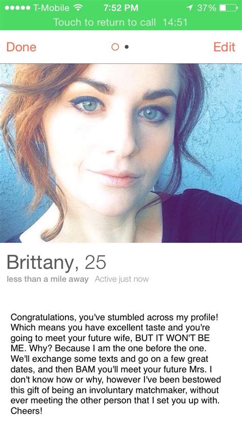 Best Tinder Profile Of All Time Tinder Profile Tinder And Hilarious