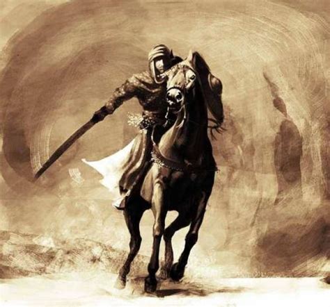 Arabic Knight Arabian Art Persian Warrior Knight Art