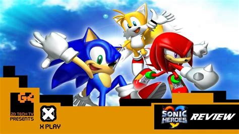 X Play Classic Sonic Heroes Review Sonic Heroes Classic Sonic Sonic