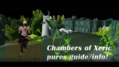 Osrs Chambers Of Xeric Raids Info For Pures Youtube