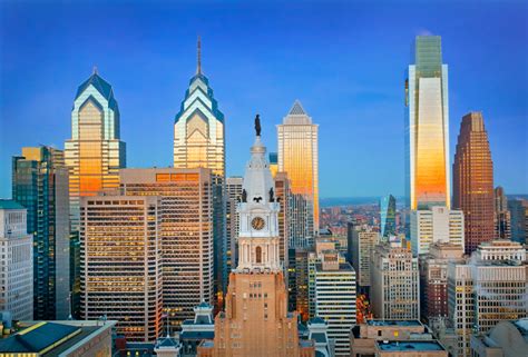 Philadelphia Skyline Wallpaper Wallpapersafari